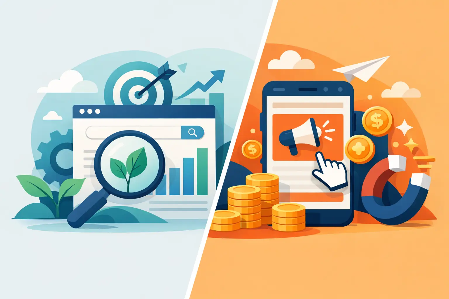 SEO vs Paid Ads for Small Businesses